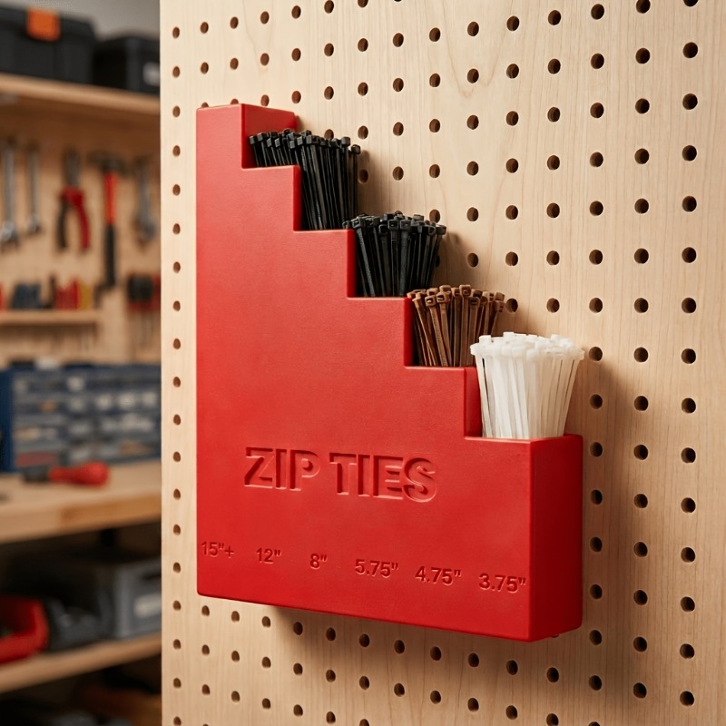 Workshop Tools Used - 1 ชิ้น ที่แขวนสายเคเบิลแบบติดผนังชนิดตะขอแขวนสำหรับงานหนัก, หลายชั้น ทนทาน ใช้สำหรับจัดเก็บเครื่องมือในโรงรถหรือห้องทำงาน