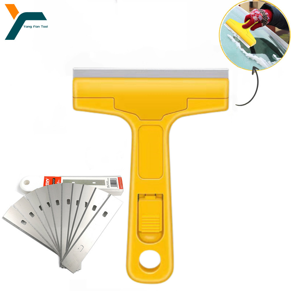 Workshop Cleaning Tools - มีดทำความสะอาดขนาด 100 มม. แบบพกพา สำหรับขูดทำความสะอาดกระจก กระเบื้องพื้น