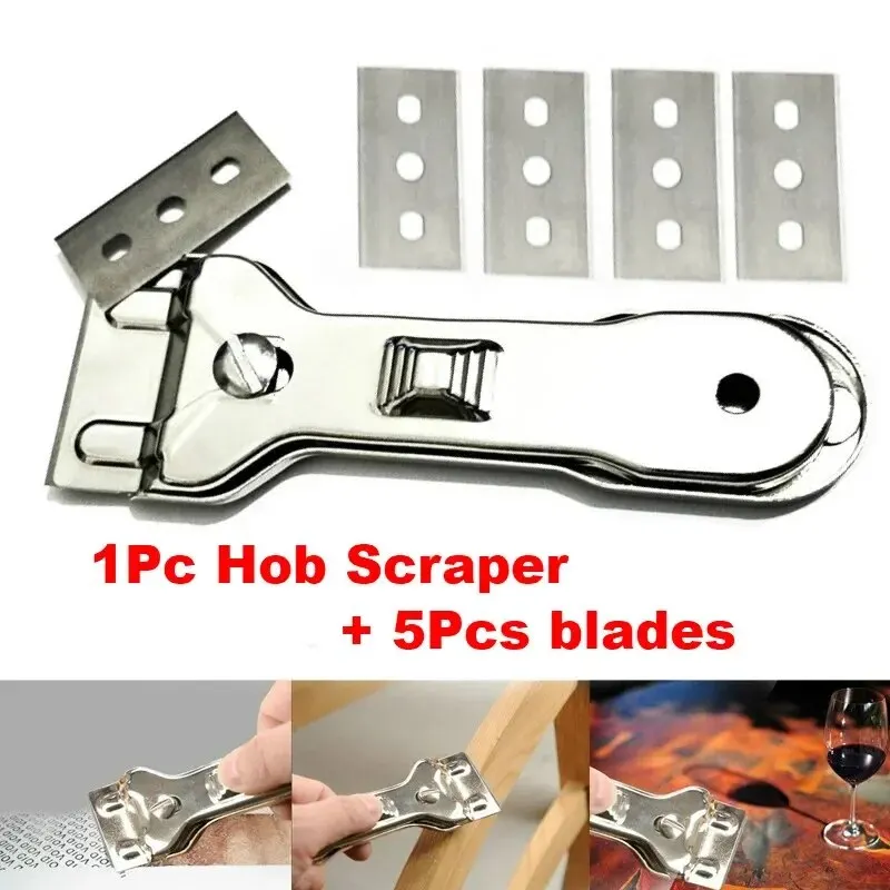 Workshop Cleaning Tools - สะดวกและใช้งานง่าย ที่ขูดทำความสะอาด 1 ชิ้น พร้อมใบมีดสำรอง 5