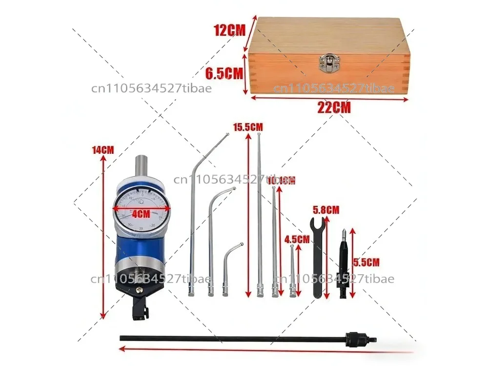 Workshop Tools Engineering - เครื่องมือวัดความแม่นยำแบบก้านโยกสีน้ำเงินสำหรับงานอุตสาหกรรม เหมาะสำหรับใช้ในโรงงานและงานวิศวกรรม