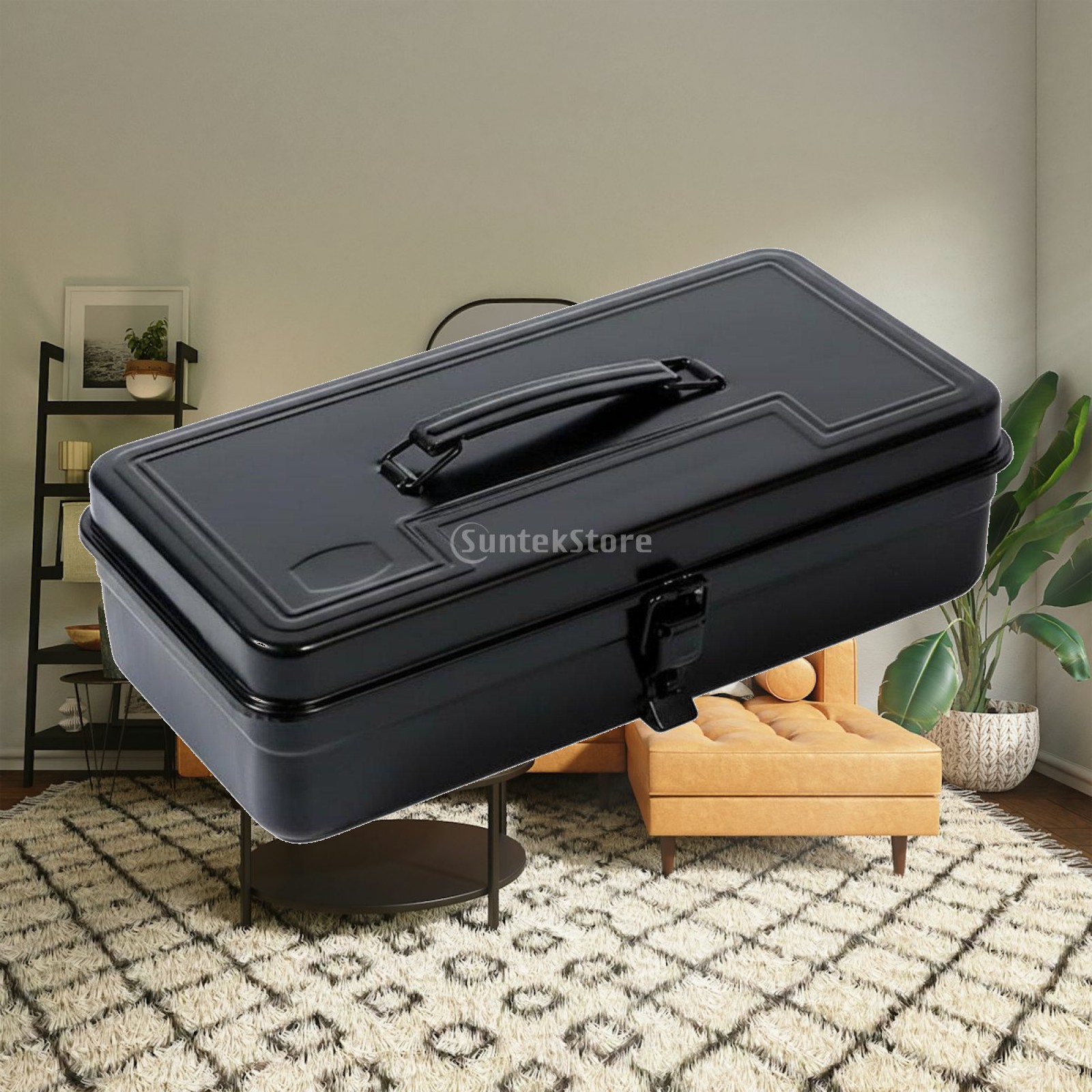 Workshop Tools Car - กล่องเครื่องมือเหล็กหนา กล่องเก็บเครื่องมือช่างโลหะ สำหรับอุปกรณ์ในบ้าน รถยนต์ และเวิร์คช็อป
