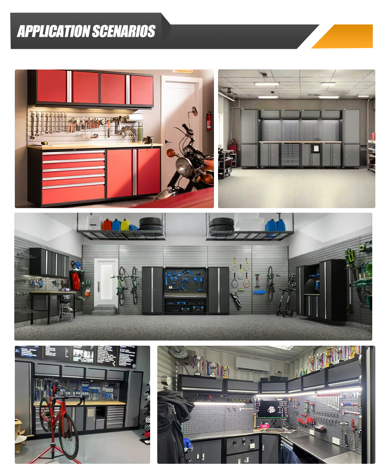 โต๊ะทำงานในโรงรถดีไซน์ใหม่ ตู้ - Design Tools Workshop บทวิจารณ์และราคา