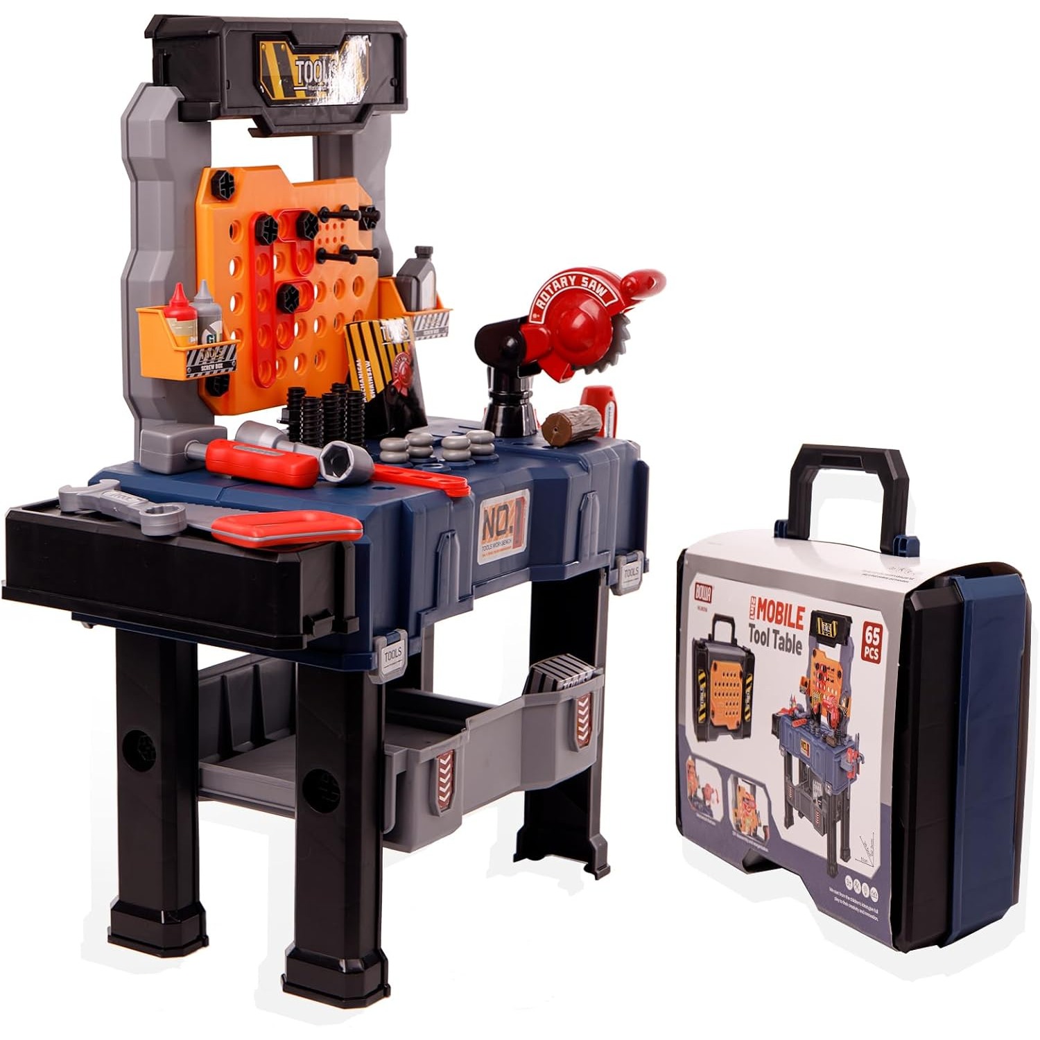 65PCS เด็กเครื่องมือ Bench Set - Tools Workshop Kids บทวิจารณ์และราคา