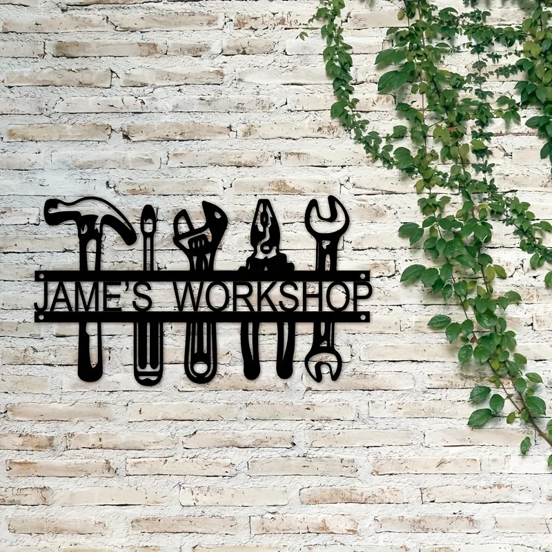 ป้ายโลหะตกแต่งผนังสไตล์อินดัสเ - Design Tools Workshop บทวิจารณ์และราคา