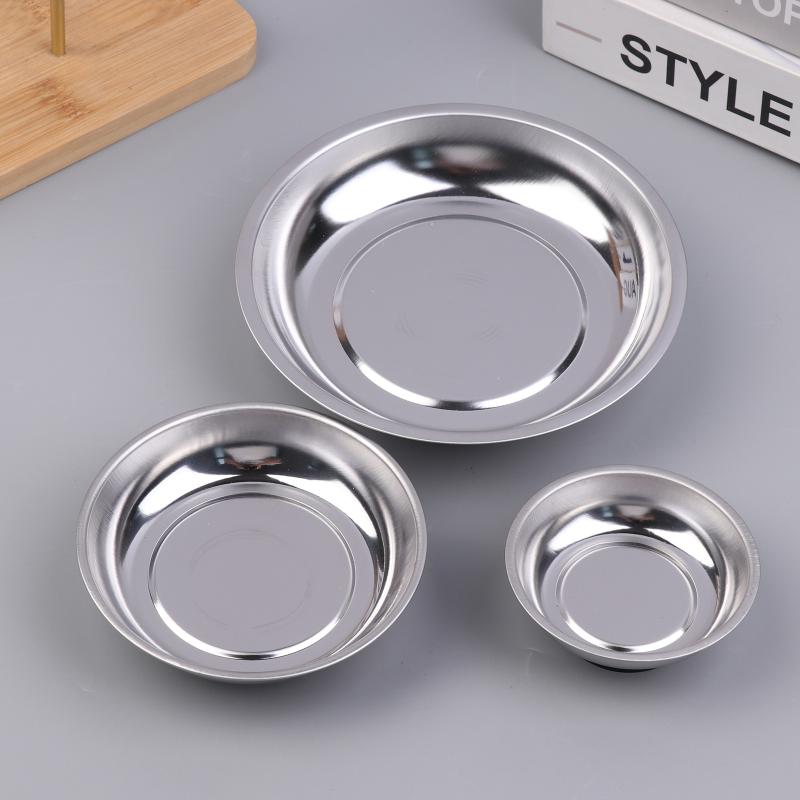 ถาดแม่เหล็กทรงกลมสีเงิน ขนาด 3 - Magnetic Parts Tray บทวิจารณ์และราคา