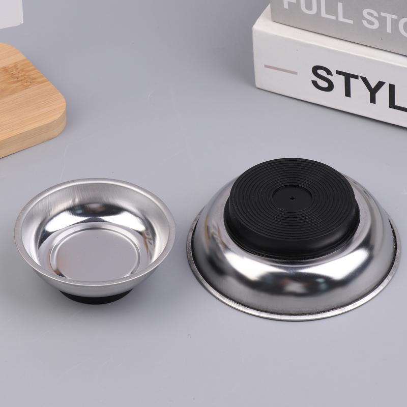 ถาดแม่เหล็กทรงกลมสีเงิน ขนาด 3 - Magnetic Parts Tray บทวิจารณ์และราคา