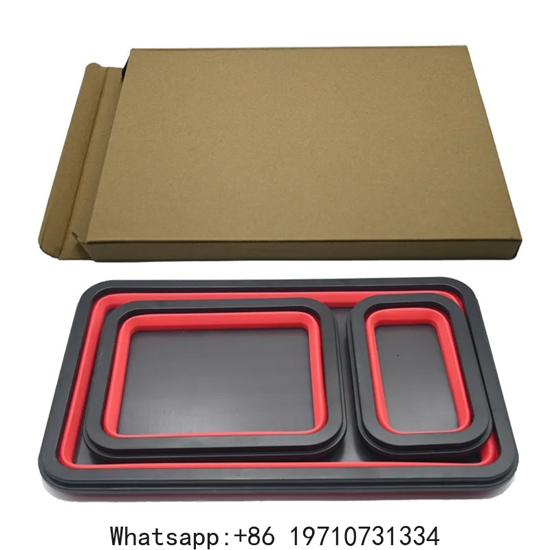 ชุดอุปกรณ์พับเก็บได้ 3 ชิ้น 3  - Magnetic Parts Tray บทวิจารณ์และราคา