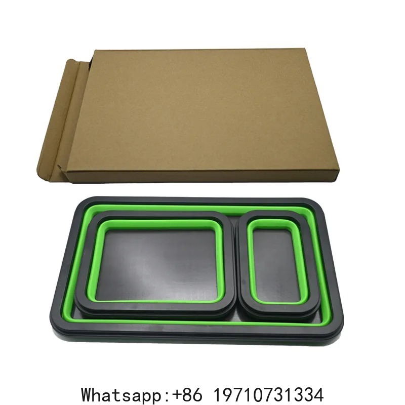 ชุดอุปกรณ์พับเก็บได้ 3 ชิ้น 3  - Magnetic Parts Tray บทวิจารณ์และราคา