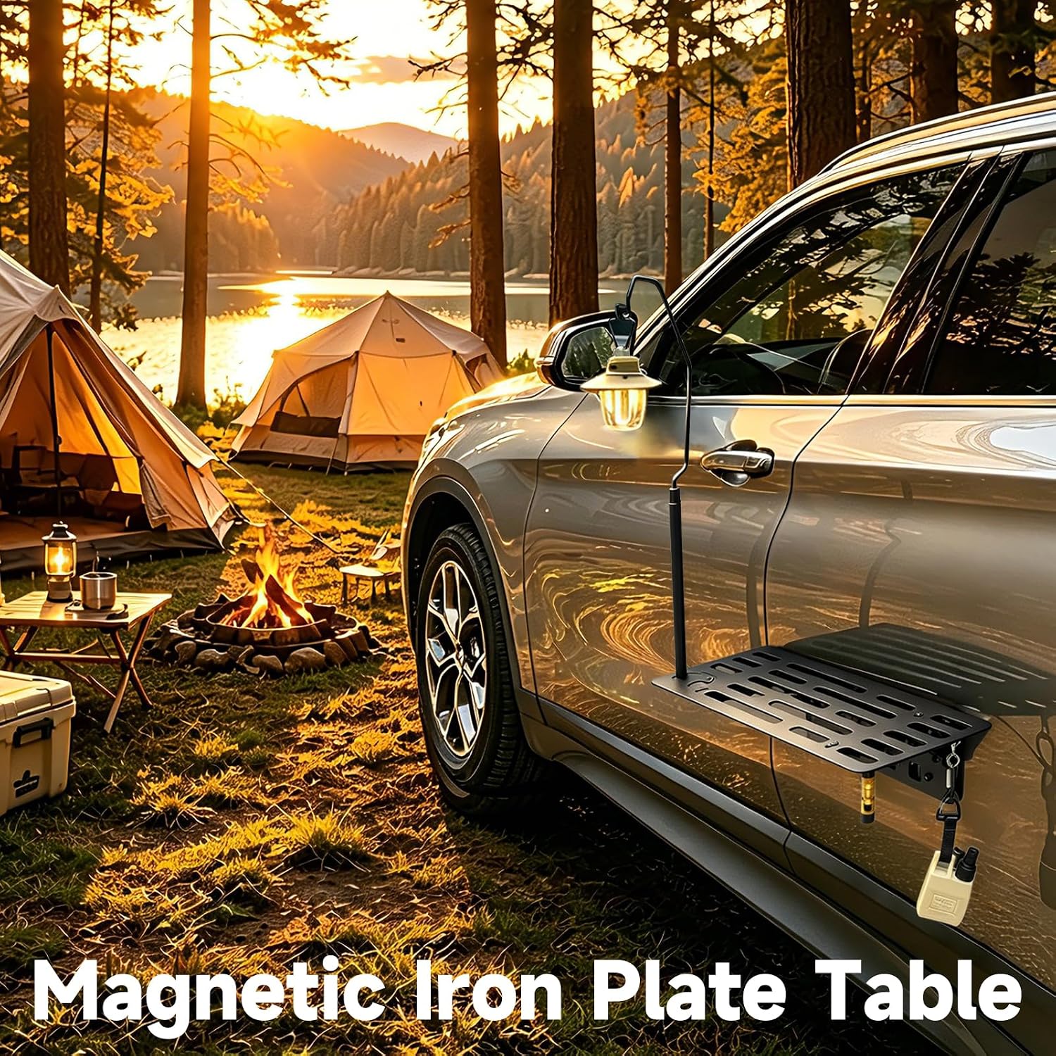 โต๊ะพับแม่เหล็กติดข้างรถยนต์ ถ - Magnetic Parts Tray บทวิจารณ์และราคา