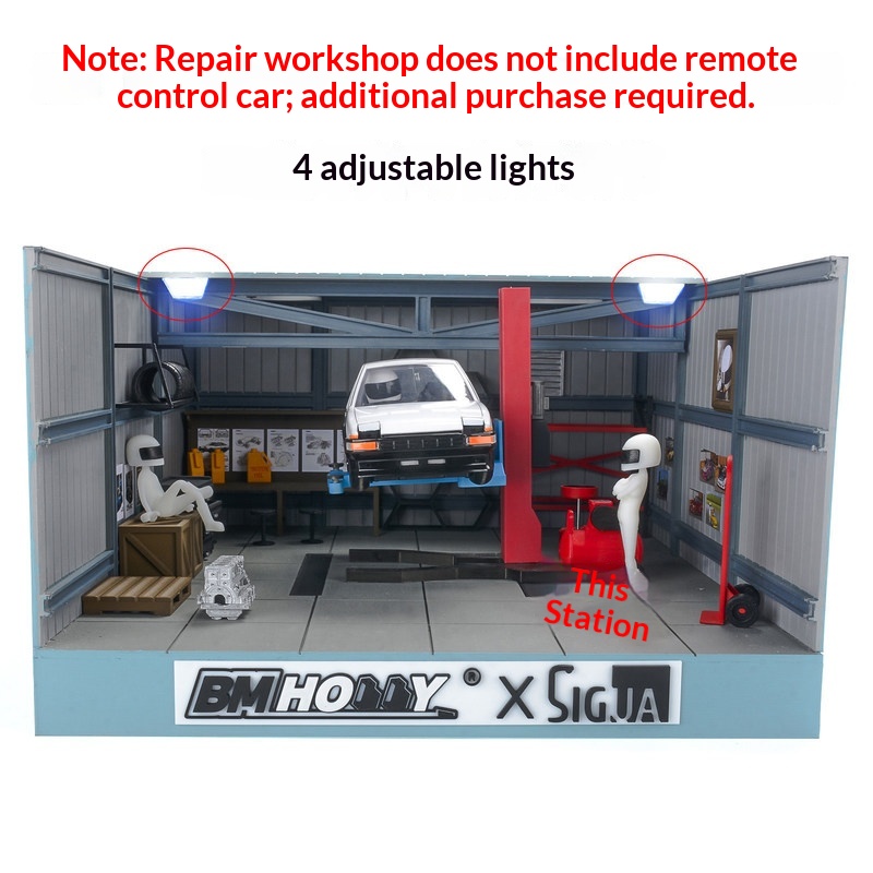 ชุดซ่อมรถบังคับวิทยุ BM HOBBY  - Workshop Tools 3D Model บทวิจารณ์และราคา