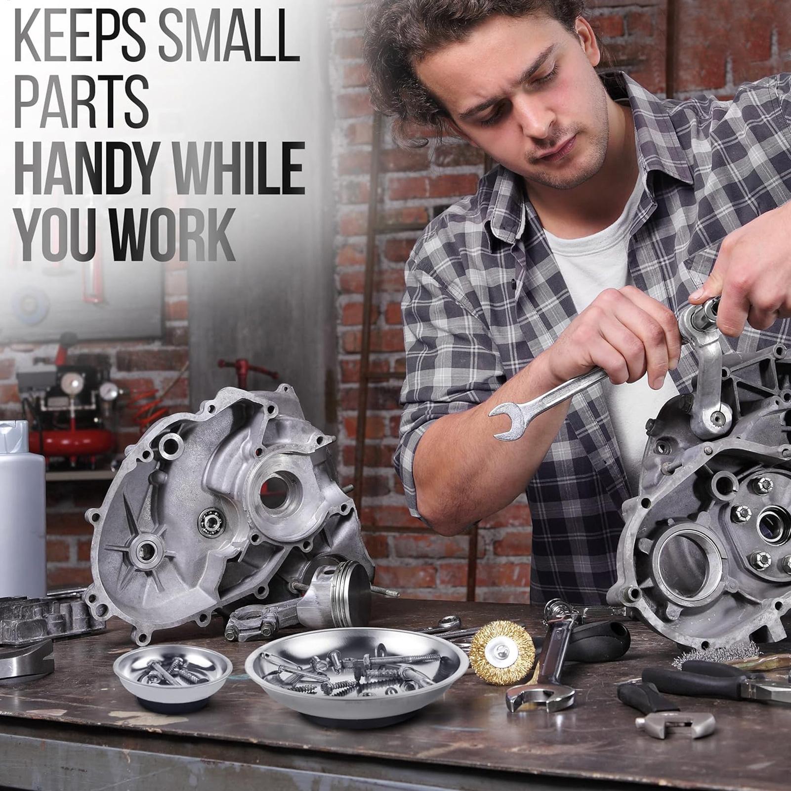 ถาดแม่เหล็กสำหรับเก็บชิ้นส่วน  - Magnetic Parts Tray บทวิจารณ์และราคา