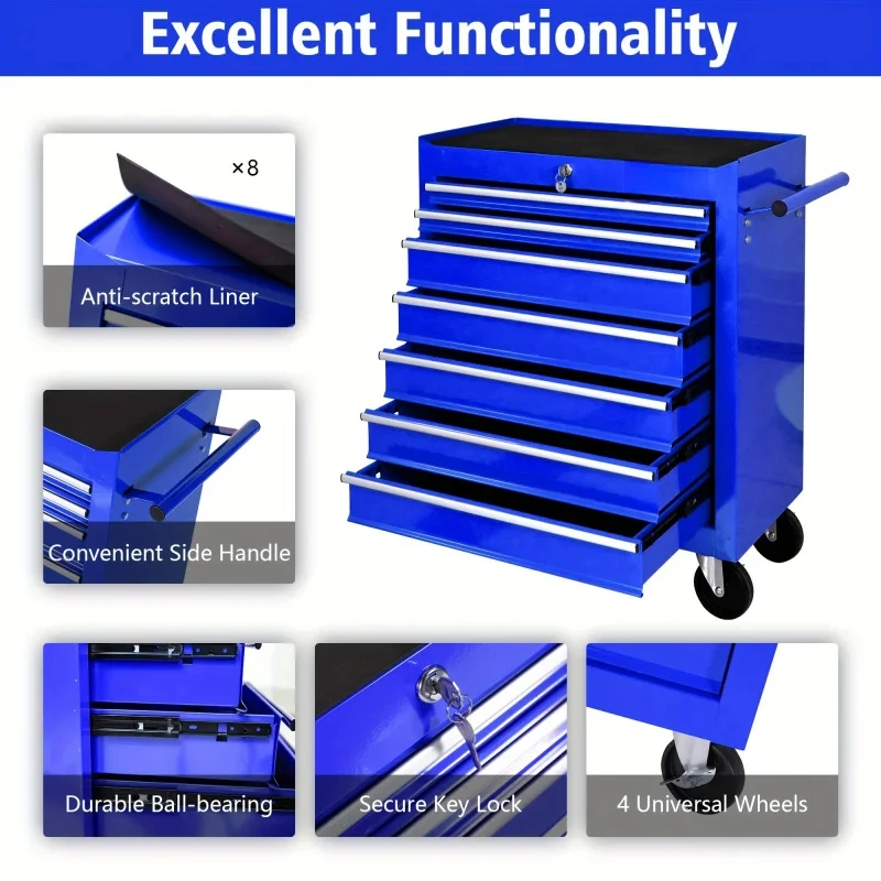 รถเข็นเครื่องมืออเนกประสงค์สีน - Workshop Tools Car บทวิจารณ์และราคา