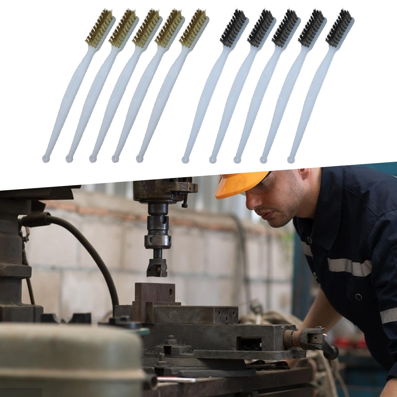 ชุดแปรงลวด ขนแปรงทองแดง ด้ามจั - Workshop Cleaning Tools บทวิจารณ์และราคา
