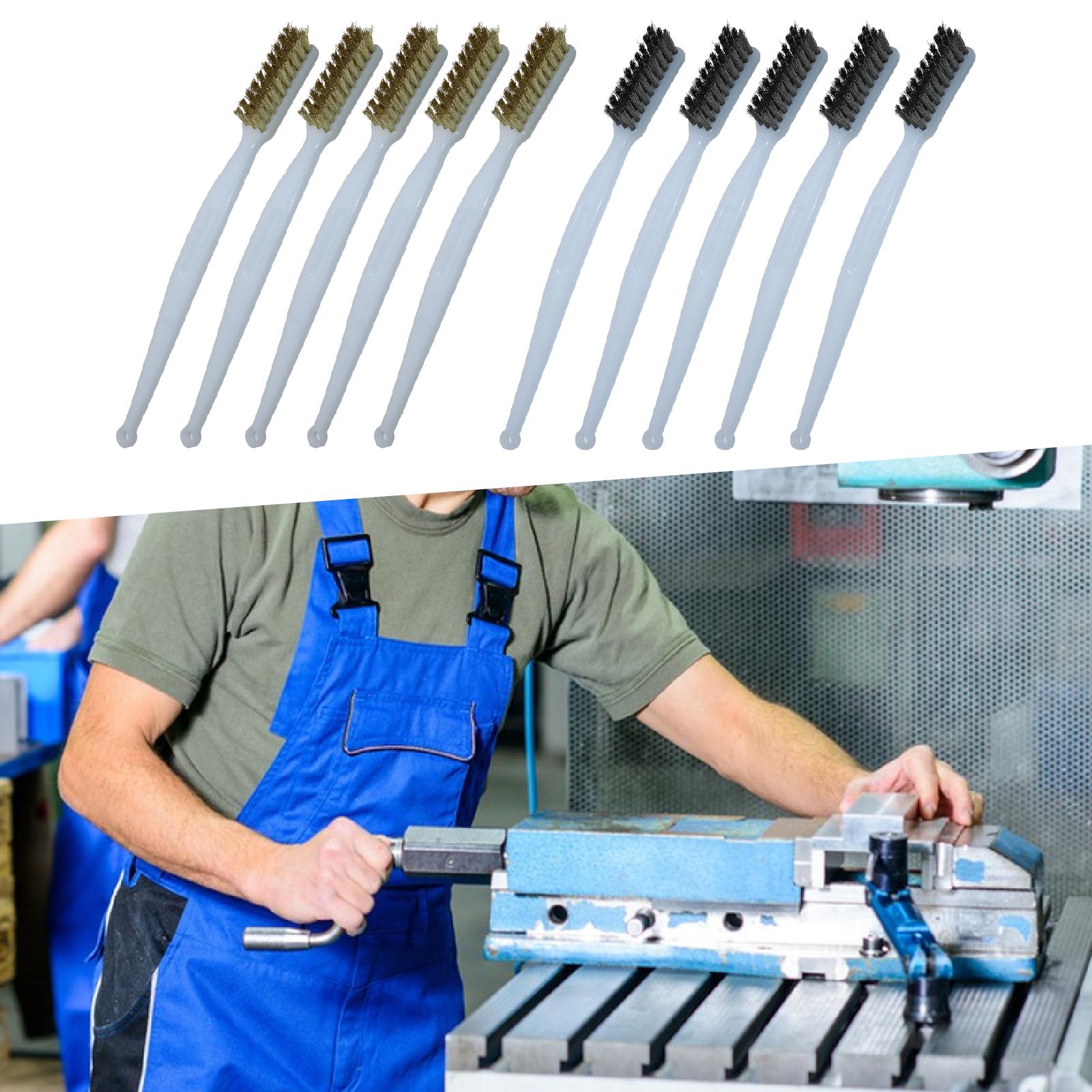 ชุดแปรงลวด ขนแปรงทองแดง ด้ามจั - Workshop Cleaning Tools บทวิจารณ์และราคา