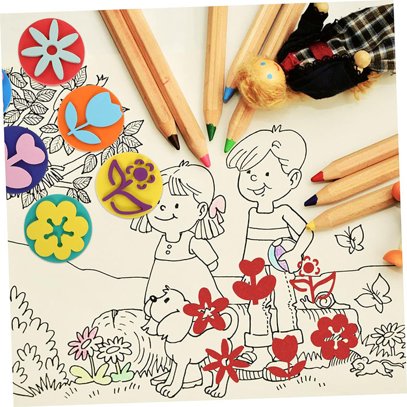 แสตมป์โฟม6ชิ้น/ถุงสำหรับภาพวาด - Tools Workshop Kids บทวิจารณ์และราคา