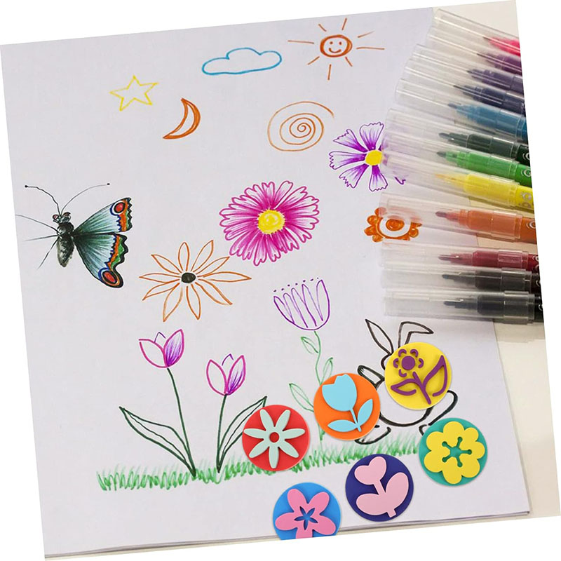 แสตมป์โฟม6ชิ้น/ถุงสำหรับภาพวาด - Tools Workshop Kids บทวิจารณ์และราคา