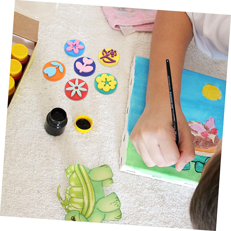 แสตมป์โฟม6ชิ้น/ถุงสำหรับภาพวาด - Tools Workshop Kids บทวิจารณ์และราคา