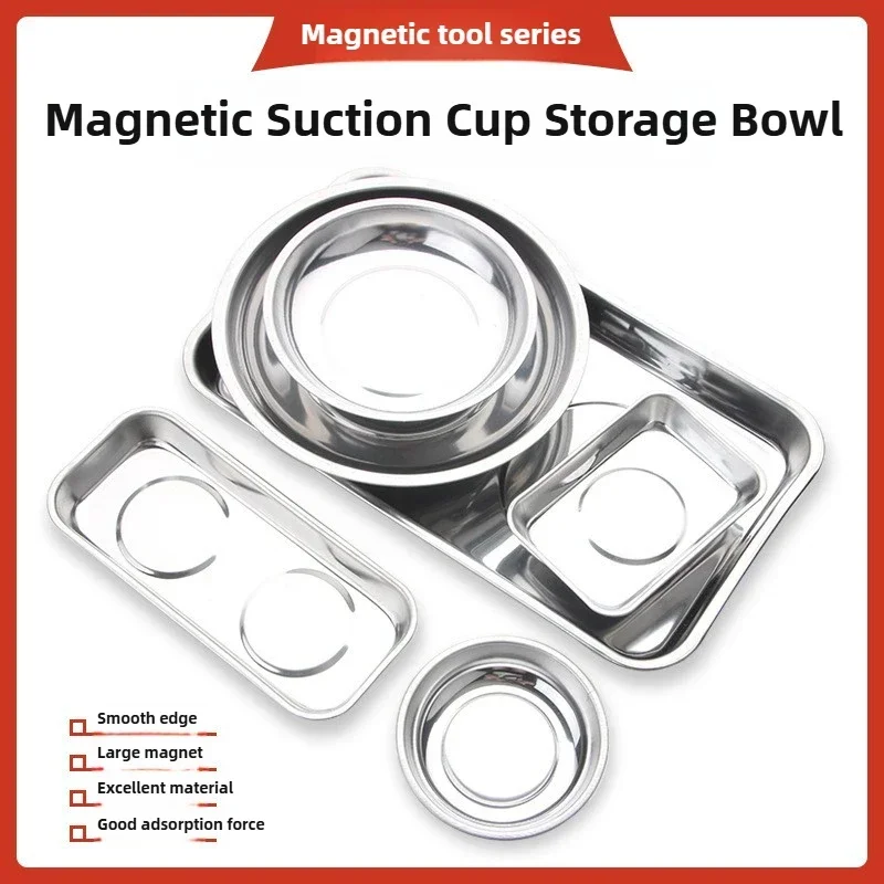 ชามแม่เหล็กทรงสี่เหลี่ยม ทนทาน - Magnetic Parts Tray บทวิจารณ์และราคา