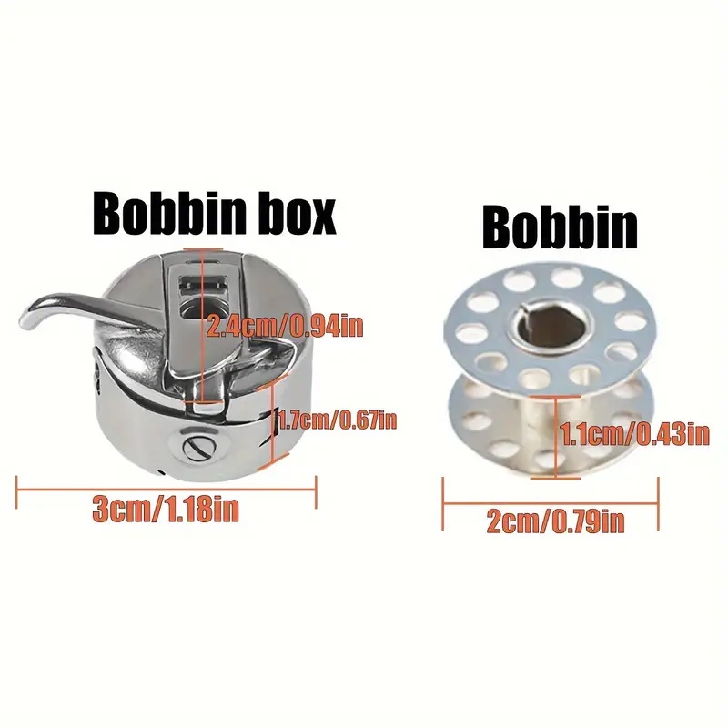 Bobbin Case และ Bobbins โลหะสํ - Hand Tools Mechanical Workshop บทวิจารณ์และราคา